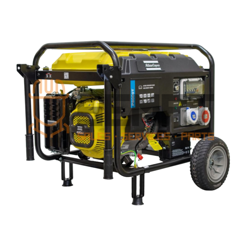 Groupe electrogene Atlas Copco P8000T 8kVA triphase 400/230 IP67