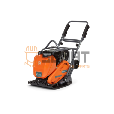 Husqvarna LF100LAT trilplaat met wielen en sproeisysteem