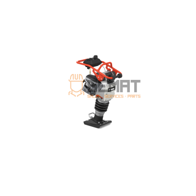 Bobcat R68 rammer with transport wheels