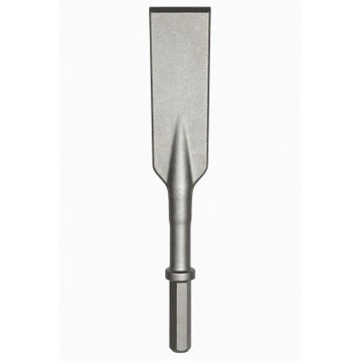 Bêche étroite 75 × 400 mm – HEX 25 × 108 mm